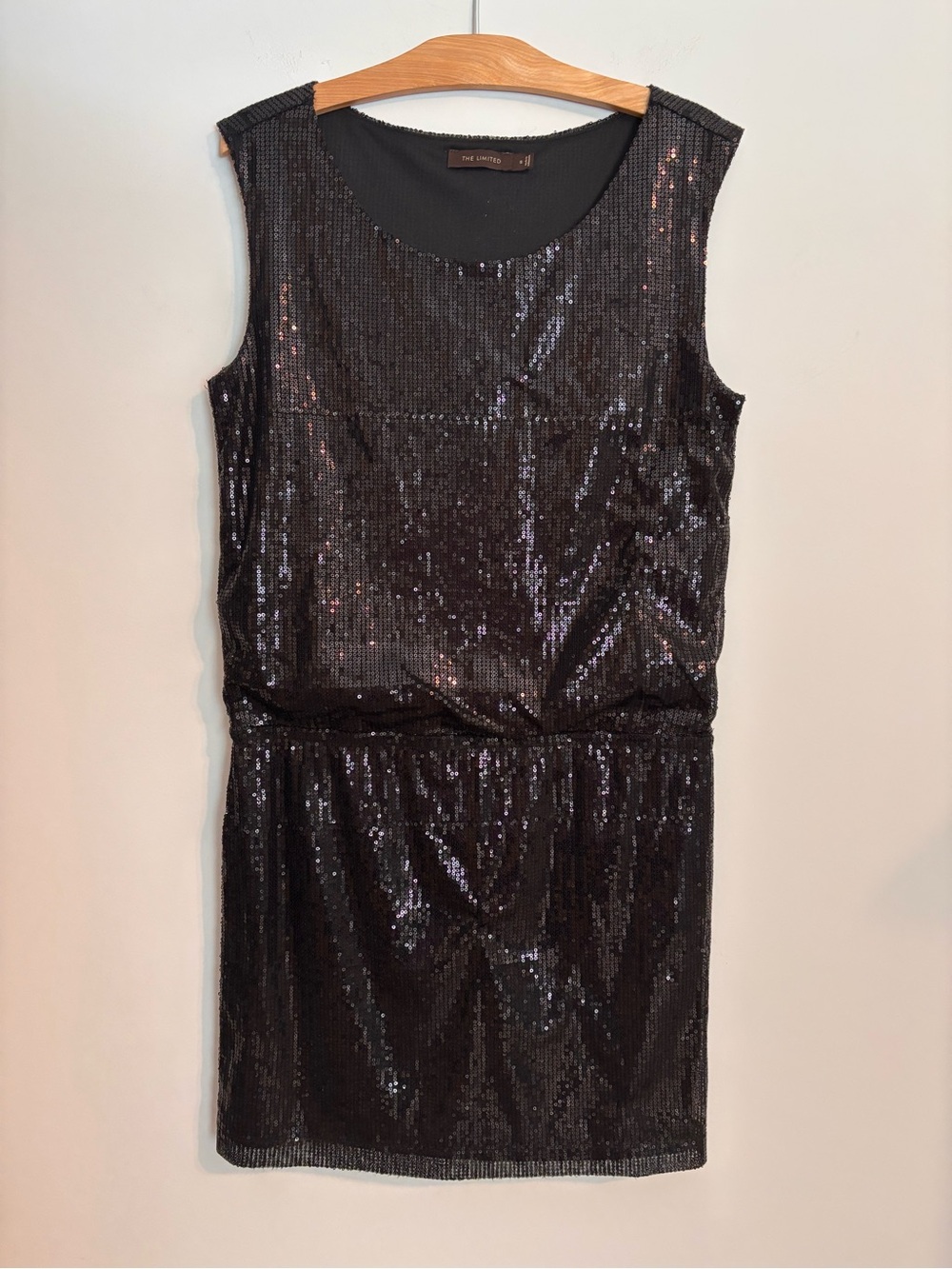 The Limited Black Sequined Dress